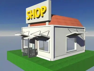 Grocery Store 3D model