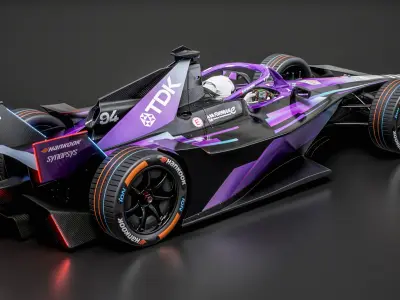  TAG Heuer Formula E Team 2026 Gen3 Evo Race Car 