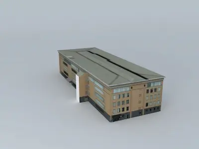 Abbey Nelson Street Bradford Free 3D model