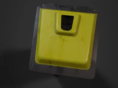 Street Trash PBR Model Low-poly 3D model