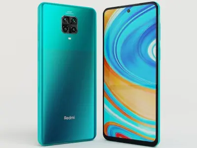 Redmi Note 9 Pro Max  3D model