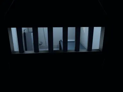 Prison-Room 3D model
