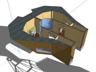Creative Design-Holiday Cabin-0161 3D model