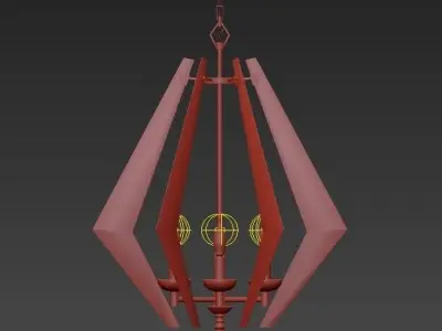 Savoy chandelier 3D model