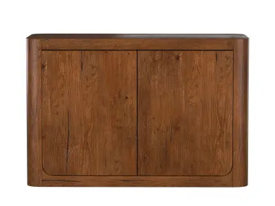 OSLO PANEL DOUBLE-DOOR SIDEBOARD 3D model