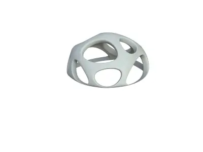 SciFi Cube Object No 56136 Low Poly Shape Low-poly 3D model