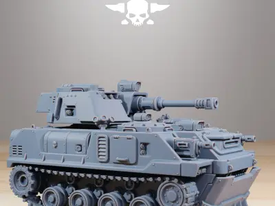 Socratis Predator Tank 3D print model