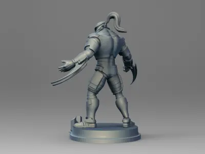 Killer Instinct Fulgore Fan Art  3D print model