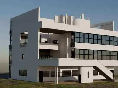 Villa Stein -Le Corbusier- 3D model