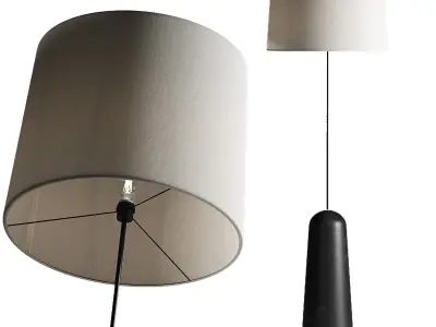 Westwing Collection Kaya Floor Lamp 3D model