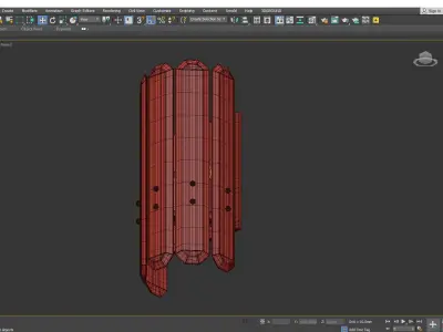 Bonnington Wall Sconce Light Low-poly 3D model