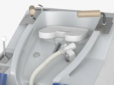  NASA Space Vacuum Toilet Module White 