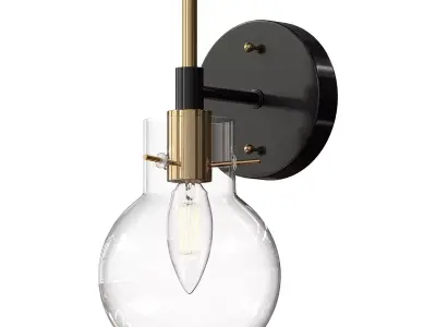 Satilla Armed Sconce 3D model