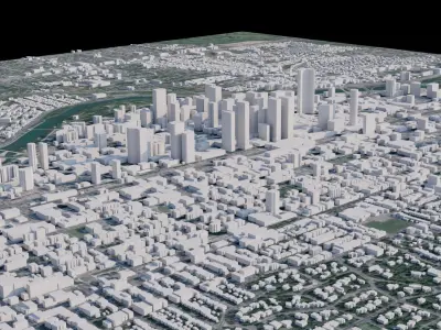 Calgary - Canada 3D model