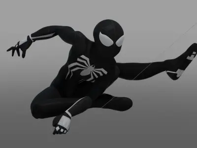 Spectacular Spider - Man Advanced Suit Package Low-poly 3D model