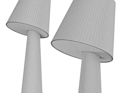 DEBBY Italian Designer Floor Lamp 3D model