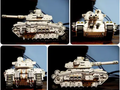 Universal Guard - Medium Battle Tank 3D print model