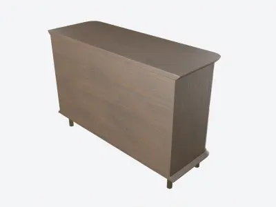 Cabinet Baker Bastille 3D model