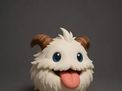 Poro league of legends 3D print model