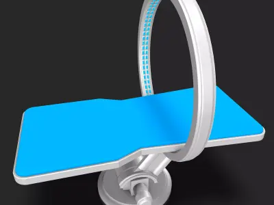 Sci Fi Medical Bed 3D model