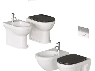 Ceramica Catalano Canova Royal WC Full Set 3D model