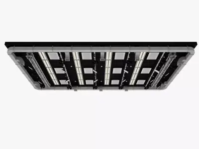 Ceiling Ventilation Pipes 21 3D model