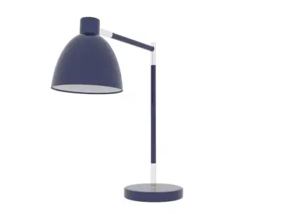 Lamp table - navy Low-poly 3D model