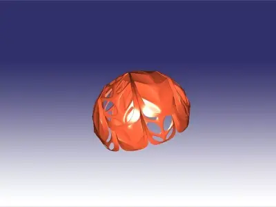decorative pendant lamp 3D print model