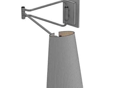 Keil Swing Arm Wall Light 3D model