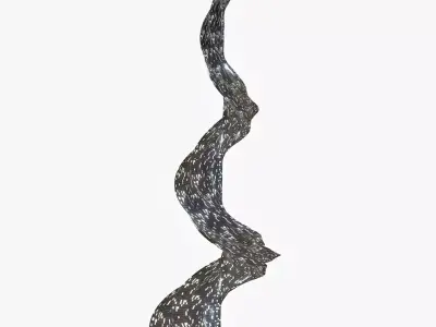 Sci Fi Tower 4 3D model