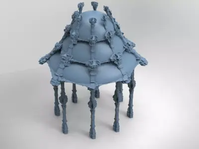 Ancient Crete Ocean Dome 3D model