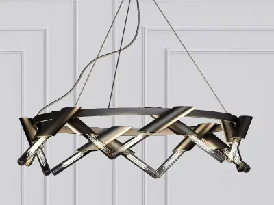 Luciole Chandelier 3D model