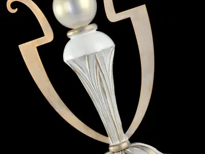 Table Lamp Elegant Monile ARM004-11-W Maytoni Classic Free 3D model