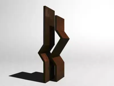 escultura serie01 Low-poly 3D model