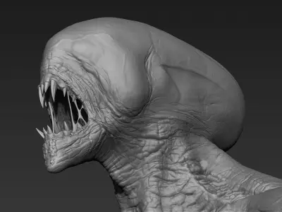 Sci-Fi Creature  3D model