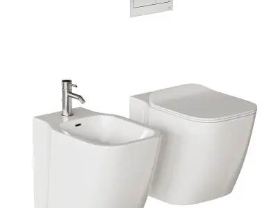 Noken ESSENCE-C WC Full Set 3D model