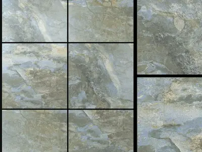 Yurtbay Seramik Key Stone Blue 450x450 3D model