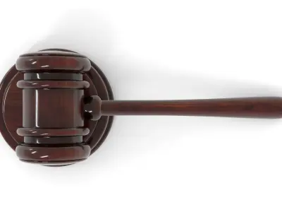 Judge Hammer 3D model