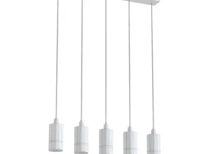 Cylindrical pendant 3D model