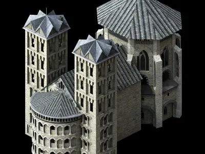 Different dimension - architecture - architecture 13 3D model