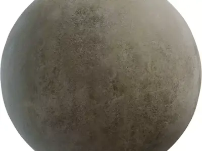 Mossy Aged Concrete Wall PBR Texture Texture