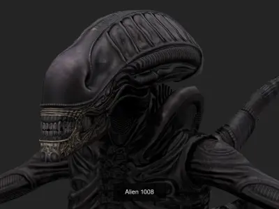 Alien tutorials 3D Model Pack