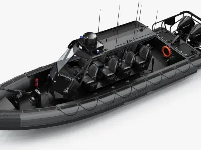  RHIB Patrol Inflatable Boat 