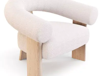 Lulu and Georgia Celeste - Accent Chair 3D model