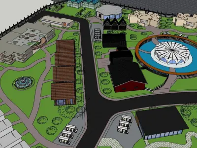 Healing Center 3D model