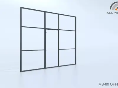 Aluprof MB-80 Office 011 0173 Free 3D model