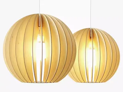 Aion lamp by IUMI Low-poly 3D model