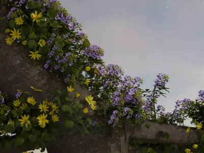 Magical Nature Portal  3D model