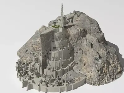 Minas Tirith  3D model