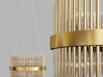  Chandelier HETEL 3D model